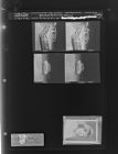 Portraits of a car; Reproduced portrait of a woman (5 negatives), May 6-9, 1966 [Sleeve 15, Folder a, Box 40]
